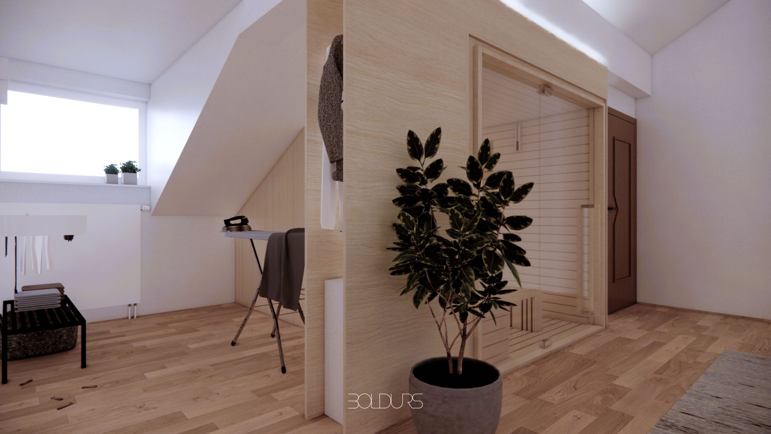 Curated visual reference: Gallery Detail: Multi Functional Loft With Playroom Home Office Utility And Sauna